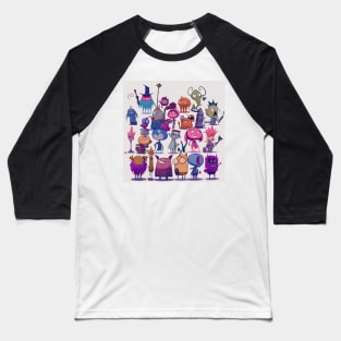 Little Monsters Series Baseball T-Shirt